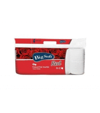 Toaletný papier BIG SOFT RED 8+(2)x176, 3-vrstv., 100% cell.