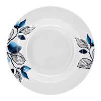 Porcelánový hlboký tanier Blue Flower 23 cm AMBITION