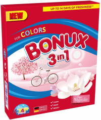 Bonux 300g color magnolia 4PD