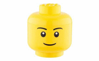 Úložný box veľ. M hlava BOY 240x240x271 LEGO