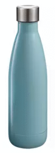 Fľaša CONSTANT PASTEL 0.6l, nerez, modrá