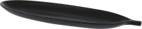 Podnos v tvare listu BLACK 40x15cm