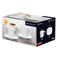 Kávová súprava Kubiko / Fala 220 ml 12-dielna AMBITION