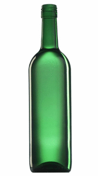 Fľaša Borodo 0,75l zelená W