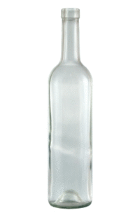 Fľaša Bordo EX 0,75 bezfarebná VE