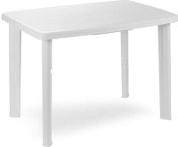 Stôl FARETTO, biely PRO GARDEN