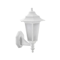 Lampa nástenná Begonia,vonkajšia-biela HOME