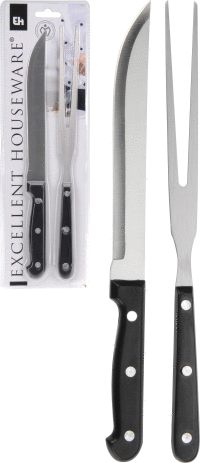 Súprava nôž+vidlica na mäso