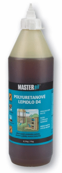 Lepidlo D4 0,5 kg Polyuretan /medovél Master Sil