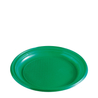 Tanier zelený (PS) Ø 22 cm [10 ks] PARTY GASTRO