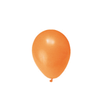 Nafukovacie balóniky oranžové "M" [100 ks] PARTY GASTRO