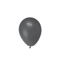Nafukovacie balóniky čierne "M" [100 ks] PARTY GASTRO
