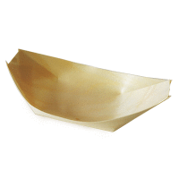 Fingerfood miska drevená, lodička 21,5 x 11 cm [100 ks] BIO GASTRO