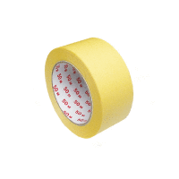 Lepiaca páska krepová, žltá 50 m x 50 mm [1 ks] WIN PACK