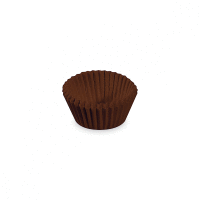 Cukrárenské košíčky hnedé Ø 24 x 18 mm [1000 ks] GASTRO