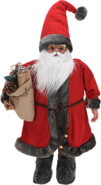 Santa červeno-hnedý 80cm
