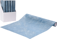 Papier dekoračný, modrý 30X250cm