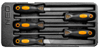 Pilníky, súprava 5 ks,NEO Tools