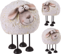Dekorácia kovová ovečka