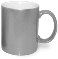 Mug Metalic 330 ml silver
