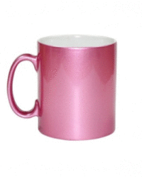 Mug Metalic 300 ml pink