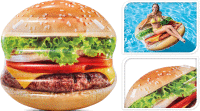 Nafukovačka hamburger 145x142 cm