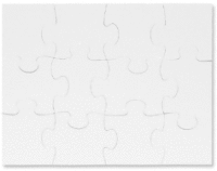 Sublimačné Puzzle A4 detské 12 dielne